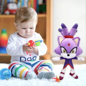 Peluche Sonic, compagnon câlin pour les petits