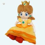 Peluche douce princesse Daisy Mario pour enfants