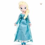 Peluche douce princesse Elsa et Anna pour enfants