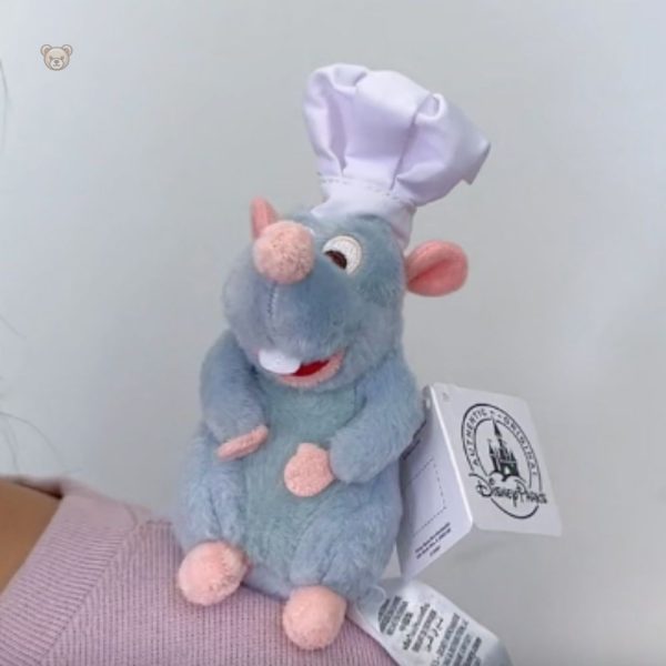 Peluche rat gourmet, idéal pour les fans de Ratatouille