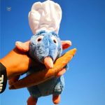 Peluche cuisine Ratatouille, idéale pour le jeu des enfants