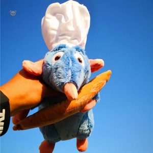 Peluche cuisine Ratatouille, idéale pour le jeu des enfants