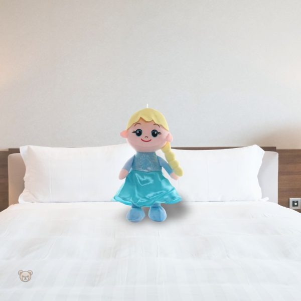 Poupée douce inspirée de la Reine des Neiges
