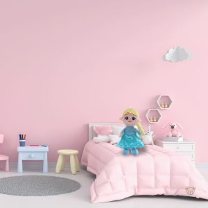 Peluche féerique pour enfants, thème hiver et magie
