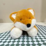 Peluche renard adorable avec fourrure réaliste