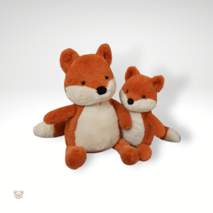 Renard en peluche, parfait pour les câlins