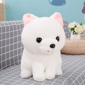 Peluche renard Kawaii en peluche douce, idéale pour les câlins