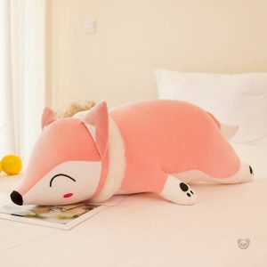 Peluche renard douce et apaisante