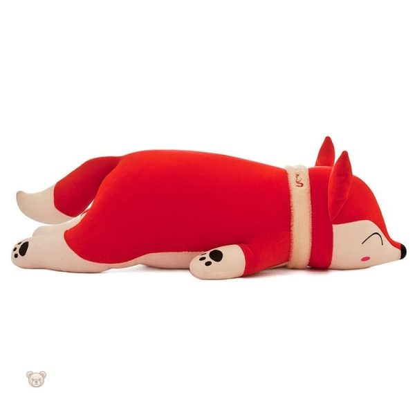 Renard en peluche, compagnon de nuit idéal