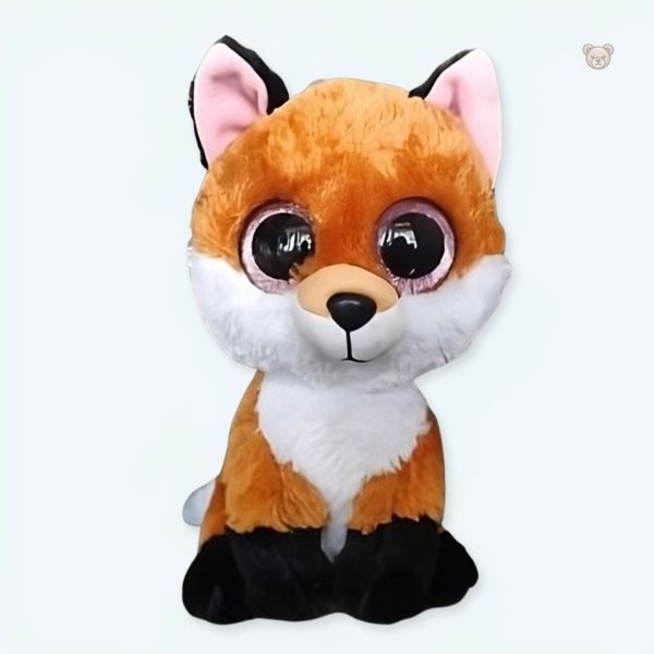 peluche-renard-doux-aux-yeux-noirs-charmeurs-foret-1 Peluche renard doux aux yeux noirs