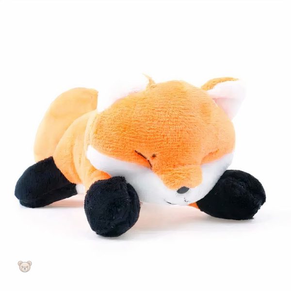 Broche en peluche chaleureuse au design de renard