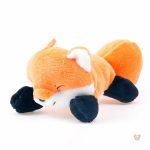 Renard en peluche doux, parfait pour les câlins