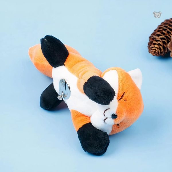 Peluche renard, compagnon douillet pour les petites mains