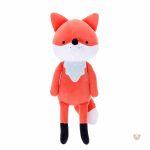 Compagnon en peluche renard, idéal pour les câlins