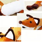 Jouet en peluche représentant un renard enchanté