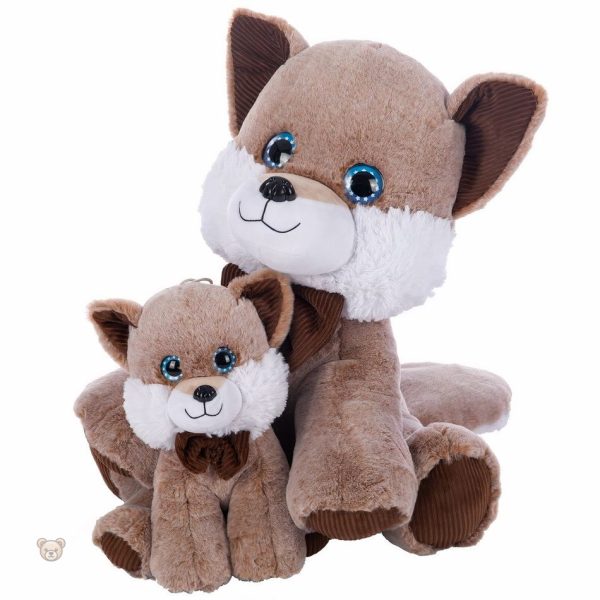 Jouet en peluche renard, idéal pour la décoration de chambre enfant