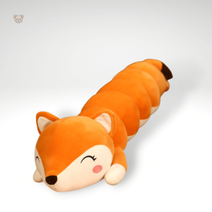 Peluche de renard géant, compagnon idéal pour les câlins