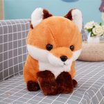 Jolie peluche renard pour enfants, design Kawaii et cosy