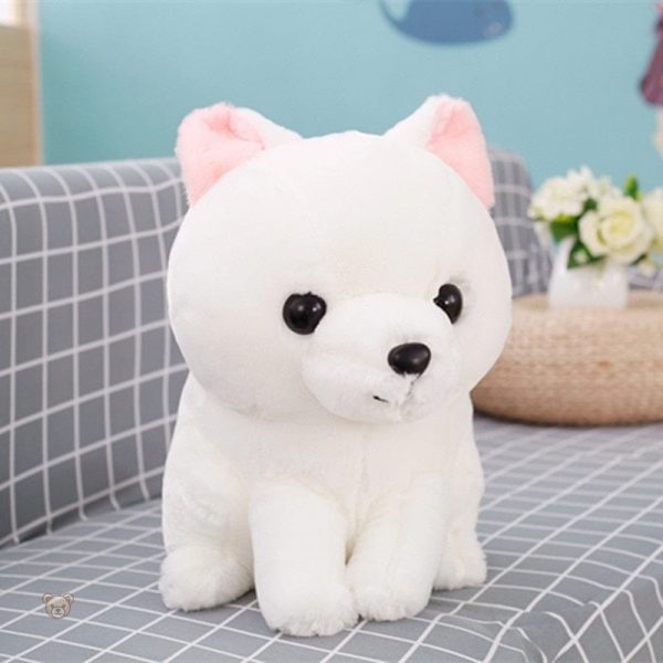 Renard mignon en peluche à câliner
