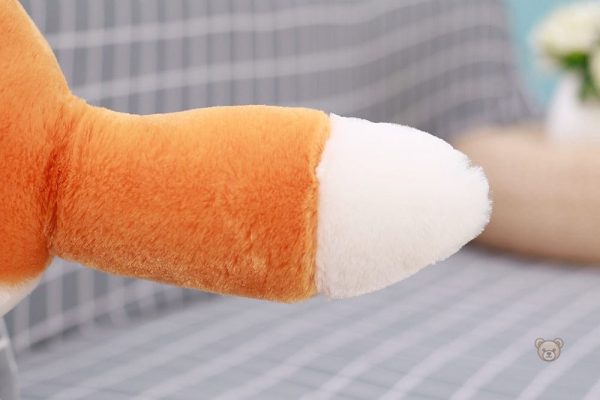 Peluche renard au look adorable et unique