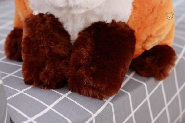 Renard en peluche idéal pour les jeux et câlins