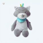 Peluche renard musical veilleuse douce pour enfants
