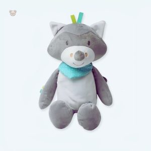 Peluche renard musical veilleuse douce pour enfants
