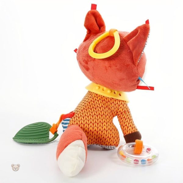 Renard en peluche, accessoire déco pour chambre d'enfant