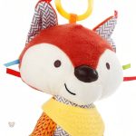 Doudou renard coloré, parfait pour une ambiance chaleureuse