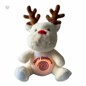Doux renne de Noël idéal comme cadeau musical pour enfants