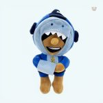 Peluche requin doux Léon de Brawl Stars pour enfants