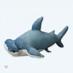 Peluche requin marteau géante douce pour câlins océaniques