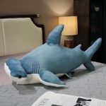 Requin marteau géant en peluche, doux et câlin