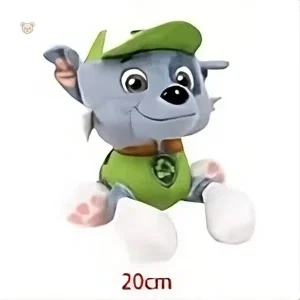 Peluche Rocky, compagnon d'aventure Pat Patrouille pour petits