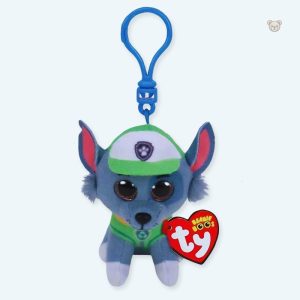 Peluche Rocky Pat Patrouille mignon porte-clé pour enfant