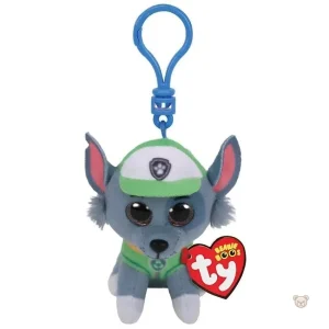 Accessoire peluche Rocky, idéal pour les enfants et les fans de Pat Patrouille