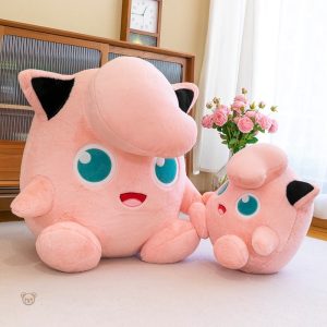 Peluche rondoudou rose douce et enchantée Pokémon