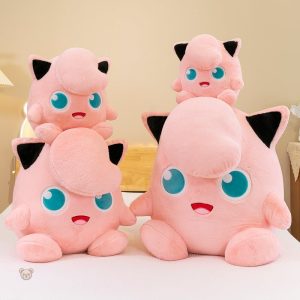 Rondoudou rose en peluche, compagnon câlin idéal