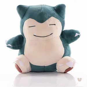 Peluche Ronflex câline, parfaite pour les fans de Pokémon et les enfants