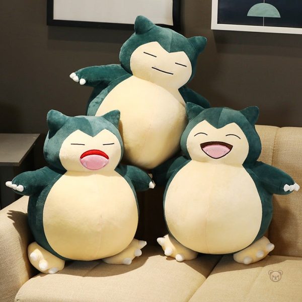 Peluche légendaire ronflex, idéale pour les fans de Pokémon