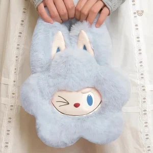 Sac à main en peluche adorable pour les fans de Labubu