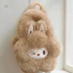 Sac à main en fourrure douce, idéal pour l'hiver