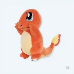 Peluche Salamèche Pokémon douce pour câlins enfant