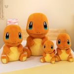 Peluche salamèche en peluche orange, adorable et câline