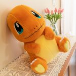 Peluche Pokémon salamèche, douce et idéale pour les câlins