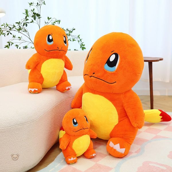 Peluche Salamèche, design inspiré de Pokémon original