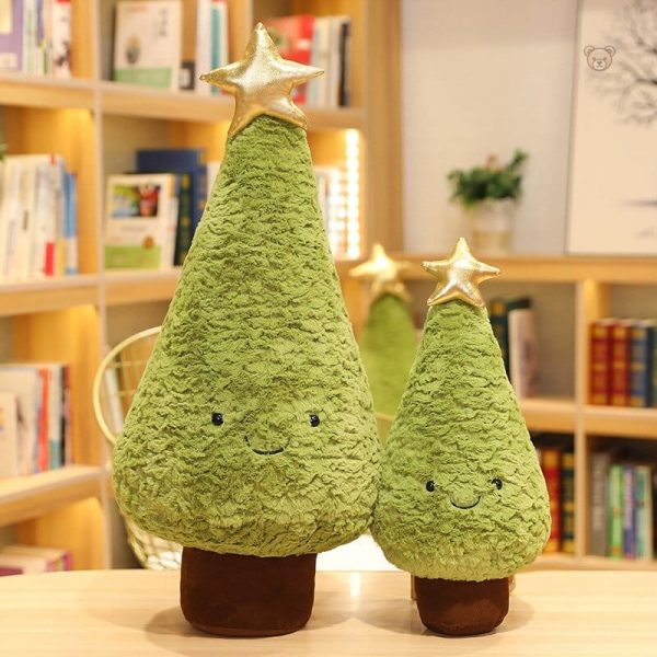 Peluche sapin de Noël douce et câline