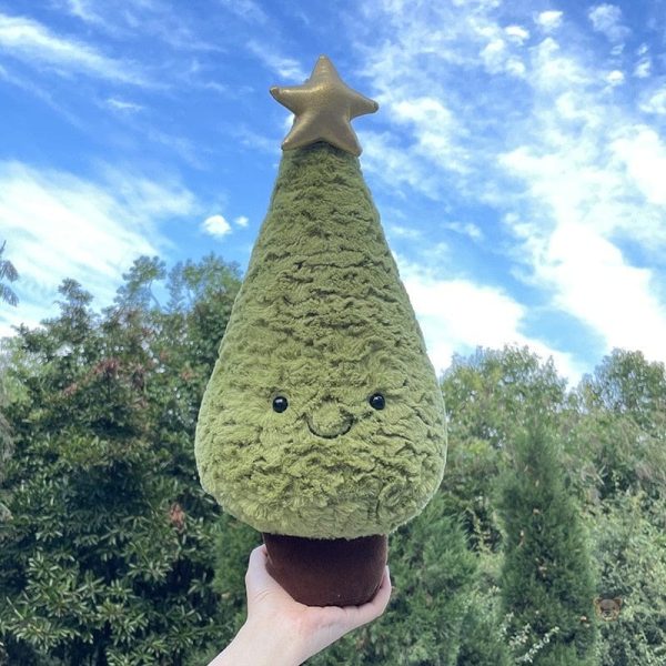 Jouet sapin de Noël avec étoile brillante