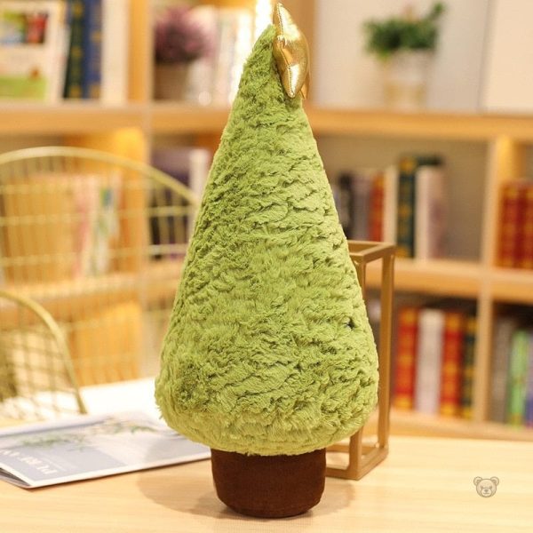 Sapin de Noël en peluche pour les fêtes