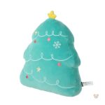 Sapin de Noël en peluche coloré pour les fêtes